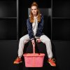 Nákupný košík Reisenthel Carrybag Frame Mesh coral #02