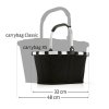 Nákupný košík Reisenthel Carrybag Frame Mesh coral #09