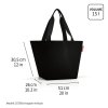 Nákupná taška cez rameno Reisenthel Shopper M Mesh black #7