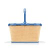 Nákupný košík Reisenthel Carrybag Frame Raffia blue