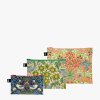 Taštičky na zips 3 ks LOQI WILLIAM MORRIS The Strawberry Thief