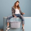 Nákupný košík Reisenthel Carrybag Frame Cord grey #2