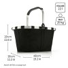 Nákupný košík Reisenthel Carrybag Frame Cord grey #7