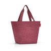 Nákupná taška cez rameno Reisenthel Shopper M Twist maroon #4