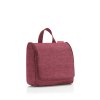 Toaletná taštička Reisenthel Toiletbag Twist maroon #4