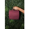 Toaletná taštička Reisenthel Toiletbag Twist maroon #9