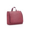 Toaletná taštička Reisenthel Toiletbag XL Twist maroon #4
