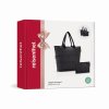 Sada kabelka a taštička na zips Reisenthel Shopper e1 set Glossy dots black #2