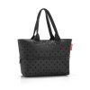 Sada kabelka a taštička na zips Reisenthel Shopper e1 set Glossy dots black #4