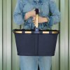 Nákupný košík Reisenthel Carrybag Midnight gold #3