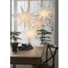 Závesná papierová hviezda priemer 70 cm Star Trading Lysa - biela #3
