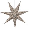 Papierová hviezda priemer 60 cm Star Trading Cotton - zelená