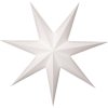 Papierová hviezda priemer 60 cm Star Trading Mika - biela
