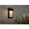 Solárne nástenné LED osvetlenie výška 21 cm Star Trading Alippa - čierne #8