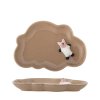 Detský tanier DOLLY Bloomingville - hnedý
