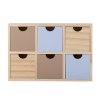 Drevený úložný box so zásuvkami CALLE Bloomingville - prírodný #3