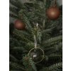 Sada 4 vianočných ozdôb priemer 7 cm Blomus JUHLA - hnedomedená #4