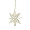 Súprava 4 ks papierových hviezd Blomus KAZARY - krémová