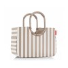 Nákupná taška Reisenthel Loopshopper L Summerstripes coffee #4