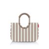 Nákupná taška Reisenthel Loopshopper M Summerstripes coffee