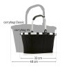 Nákupný košík Reisenthel Carrybag Frame Twist silver #8