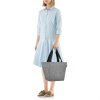 Nákupná taška cez rameno Reisenthel Shopper M Twist silver #4