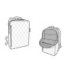 Batoh Reisenthel Classic Backpack M Rhombus Ginger #6