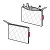 Taštička na zips Reisenthel Case 1 Rhombus light grey #3
