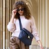 Taška cez rameno Reisenthel Saddle bag M Rhombus midnight gold #2