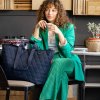 Taška cez rameno Reisenthel Classic shopper XL Rhombus midnight gold #2