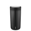 Termohrnček 0,4 l Stelton TO-GO CLICK - black