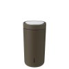 Termohrnček 0,2 l Stelton TO-GO CLICK - soft bark