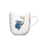 Porcelánový hrnček s uchom s motívom koaly 250 ml KIDS ASA Selection - biely