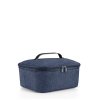 Chladiaca taška na jedlo Reisenthel Coolerbag M pocket Herringbone dark blue