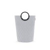 Taška/kôš na bielizeň Reisenthel Loophome M Frame Rhombus light grey