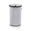 Kryt na úložné koše Reisenthel Homebasket M/L Rhombus light grey #2