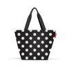 Nákupná taška cez rameno Reisenthel Shopper M Dots white #3