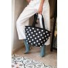 Nákupná taška cez rameno Reisenthel Shopper M Dots white #10