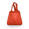 Skladacia taška Mini Maxi Shopper Dots orange