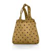 Skladacia taška Mini Maxi Shopper Dots ocher
