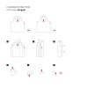Skladacia taška Mini Maxi Shopper Dots white blue #3