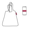 Skladacia taška Mini Maxi Shopper Dots white blue #5
