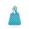 Skladacia taška Mini Maxi Shopper Dots white blue