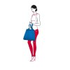 Skladacia taška Mini Maxi Shopper collection blue #2
