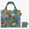 Skladacia nákupná taška LOQI VINCENT VAN GOGH Flower Pattern Blue #5
