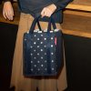 Nákupná taška na fľaše Reisenthel Bottlebag Metallic dots blue #2