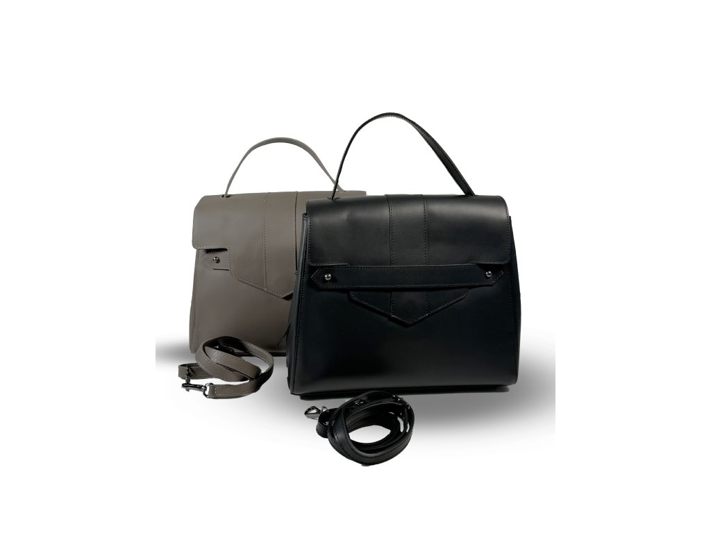 Kožená kabelka praktická, Itálie