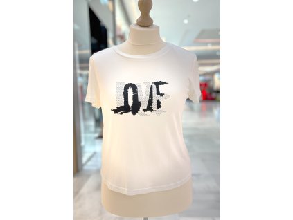 PHARDI tričko s nápisem - antracit; viskóza; Turecko