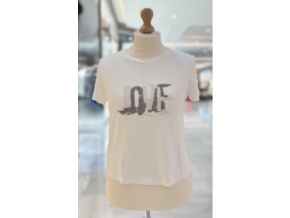 PHARDI tričko s nápisem - béžová, viskóza; Turecko