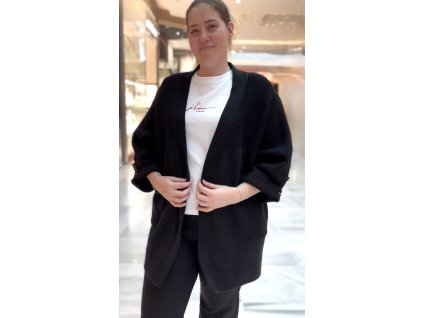 DARKWIN vlněný cardigan, vlna/akryl, Turecko